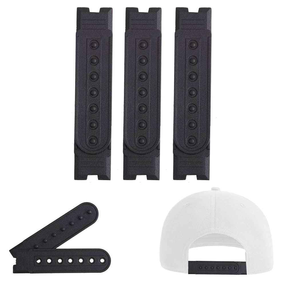 帽子 アジャスター 交換ストラップ スナップバック式 キャップ 留め具 修理 Amazon | FINGOOO 帽子 アジャスター 交換ストラップ スナップ